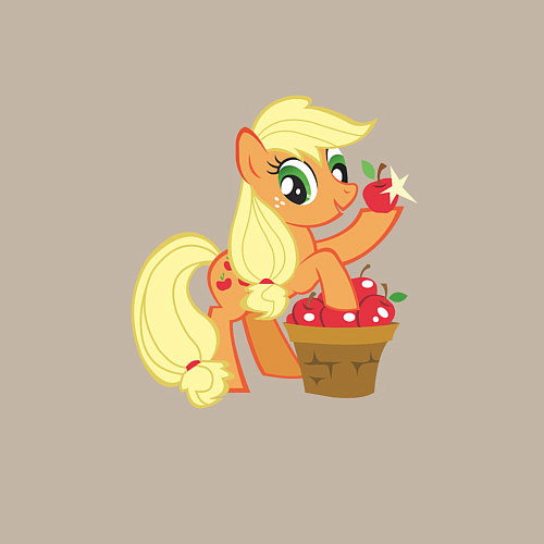 Мужской свитшот Applejack / Миндальный – фото 3