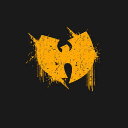 Свитшот хлопковый мужской Wu-Tang Yellow, цвет: черный — фото 2