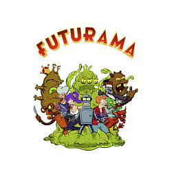 Свитшот хлопковый мужской Slurm team, цвет: белый — фото 2