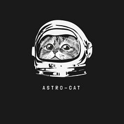 Свитшот хлопковый мужской Astro-cat, цвет: черный — фото 2