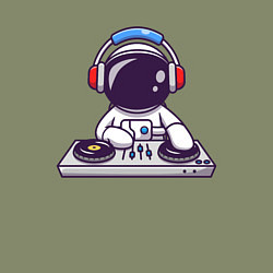 Свитшот хлопковый мужской ДИДЖЕЙ DJ Z, цвет: авокадо — фото 2