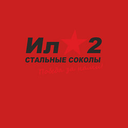 Свитшот хлопковый мужской Ил 2, цвет: красный — фото 2