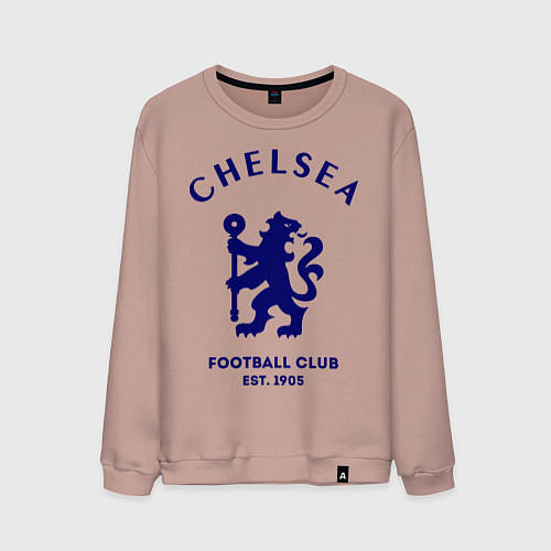 Мужской свитшот Chelsea Est. 1905 / Пыльно-розовый – фото 1