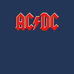 Свитшот хлопковый мужской ACDC, цвет: тёмно-синий — фото 2