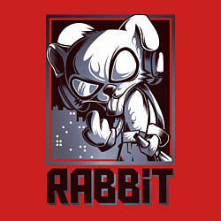 Свитшот хлопковый мужской Rabbit, цвет: красный — фото 2