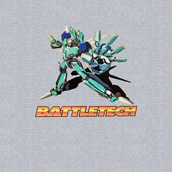 Свитшот хлопковый мужской Battletech Comics, цвет: меланж — фото 2