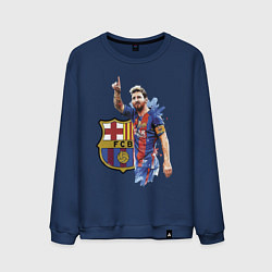 Мужской свитшот Lionel Messi Barcelona Argentina!