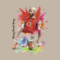 Свитшот хлопковый мужской Thierry Daniel Henry, цвет: миндальный — фото 2