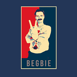Свитшот хлопковый мужской Begbie, цвет: тёмно-синий — фото 2