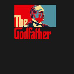 Свитшот хлопковый мужской Godfather logo, цвет: черный — фото 2