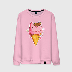 Мужской свитшот Cat Ice Cream