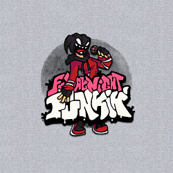 Свитшот хлопковый мужской Friday Night Funkin A G O T I, цвет: меланж — фото 2