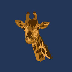 Свитшот хлопковый мужской Жираф Жора, цвет: тёмно-синий — фото 2