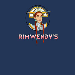 Свитшот хлопковый мужской RimWorld римворлд, цвет: тёмно-синий — фото 2