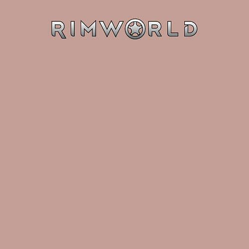 Мужской свитшот RimWorld logo / Пыльно-розовый – фото 3