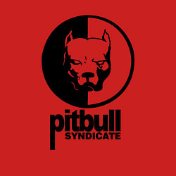 Свитшот хлопковый мужской PITBULL SYNDICATE ПИТБУЛЬ, цвет: красный — фото 2