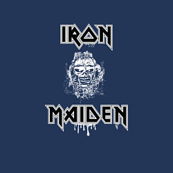 Свитшот хлопковый мужской IRON MAIDEN АЙРОН МЕЙДЕН Z, цвет: тёмно-синий — фото 2