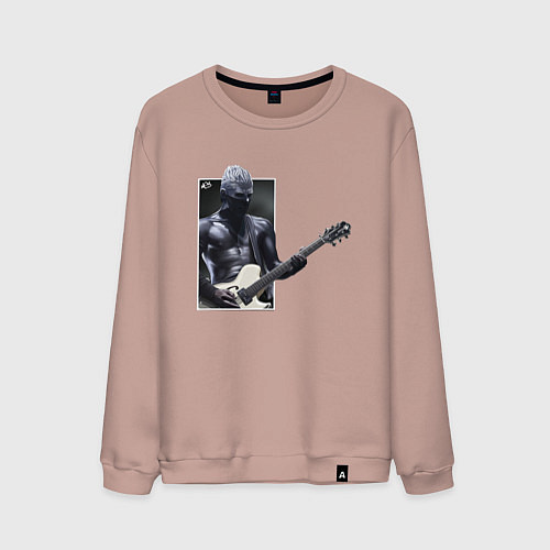 Мужской свитшот Уэс / Пыльно-розовый – фото 1