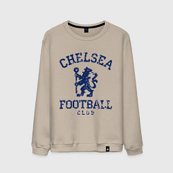 Свитшот хлопковый мужской Chelsea FC: Lion, цвет: миндальный