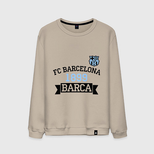 Мужской свитшот Barca 1899 / Миндальный – фото 1