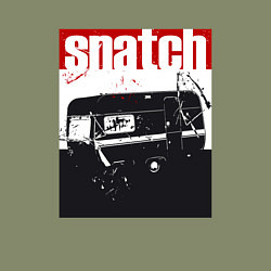 Свитшот хлопковый мужской Большой куш Гай Ричи, цвет: авокадо — фото 2