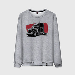 Мужской свитшот Truck red