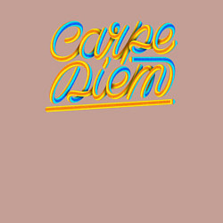 Свитшот хлопковый мужской Лови Момент, цвет: пыльно-розовый — фото 2