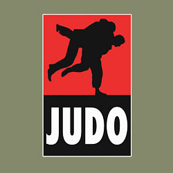 Свитшот хлопковый мужской Judo, цвет: авокадо — фото 2