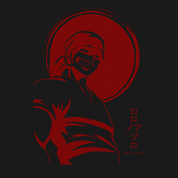 Свитшот хлопковый мужской Ророноа Зоро One Piece, цвет: черный — фото 2