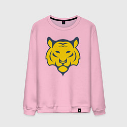 Свитшот хлопковый мужской Yellow Tiger, цвет: светло-розовый