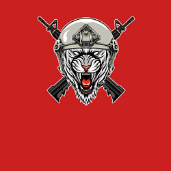 Свитшот хлопковый мужской Tiger Soldier, цвет: красный — фото 2