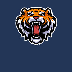 Свитшот хлопковый мужской Tiger Head, цвет: тёмно-синий — фото 2