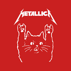 Свитшот хлопковый мужской METALLICA МЕТАЛЛИКА, цвет: красный — фото 2