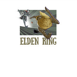 Свитшот хлопковый мужской Elden Ring Pot Горшок, цвет: белый — фото 2