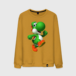 Мужской свитшот 3d Yoshi