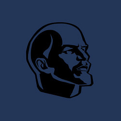 Свитшот хлопковый мужской Ленин Владимир Ильич, цвет: тёмно-синий — фото 2