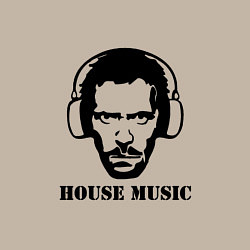 Свитшот хлопковый мужской Dr House music, цвет: миндальный — фото 2