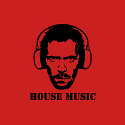 Свитшот хлопковый мужской Dr House music, цвет: красный — фото 2