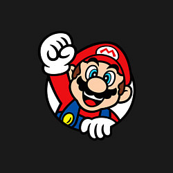 Свитшот хлопковый мужской MarioFace, цвет: черный — фото 2