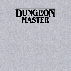 Свитшот хлопковый мужской DUNGEON MASTER ГАЧИМУЧИ ЧЁРНЫЙ ЛОГО, цвет: меланж — фото 2