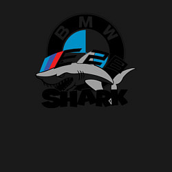 Свитшот хлопковый мужской BMW SHARK, цвет: черный — фото 2