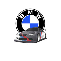 Свитшот хлопковый мужской БМВ Е92 BMW E92, цвет: белый — фото 2