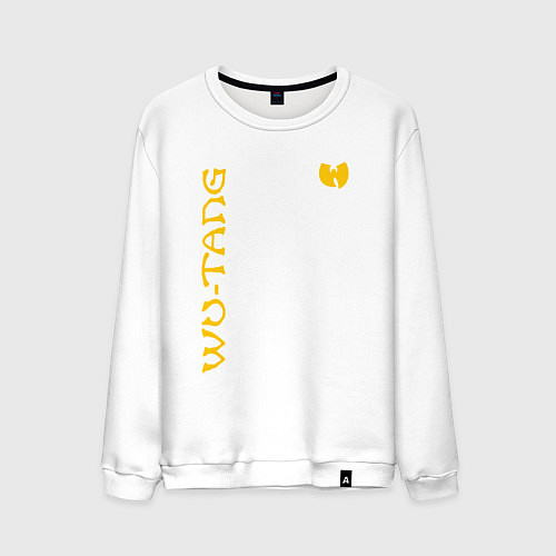 Мужской свитшот WU TANG CLAN LOGO YELLOW / Белый – фото 1