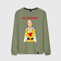 Мужской свитшот Сайтама безразличие One Punch-Man