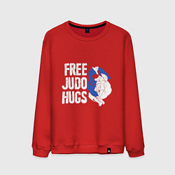 Мужской свитшот Judo Hugs