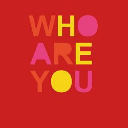 Свитшот хлопковый мужской Кто ты, цвет: красный — фото 2