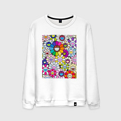 Мужской свитшот Field of Flowers Мураками