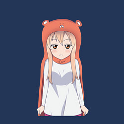 Свитшот хлопковый мужской Недовольная Умару, цвет: тёмно-синий — фото 2