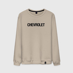 Мужской свитшот Chevrolet Лого Эмблема спина