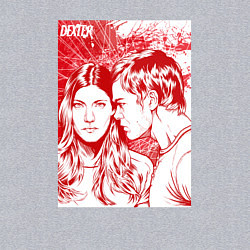 Свитшот хлопковый мужской Декс и Дебра, цвет: меланж — фото 2